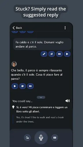 Скриншот 6 — Langua: AI language learning