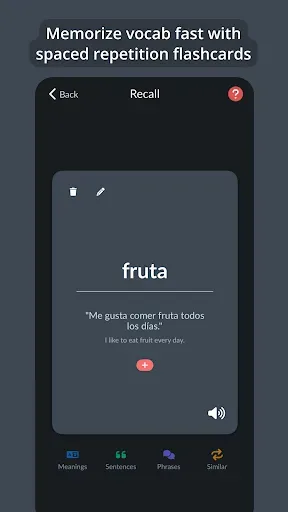 Скриншот 8 — Langua: AI language learning