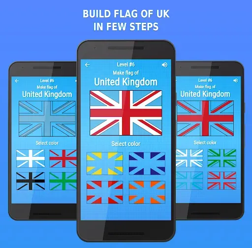 Скриншот 2 — Flag Builder Game