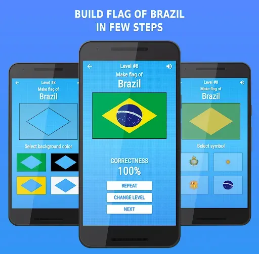 Скриншот 4 — Flag Builder Game