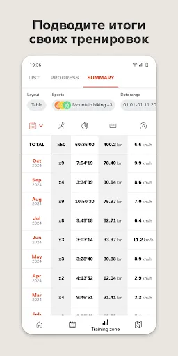 Скриншот 8 — Sports Tracker