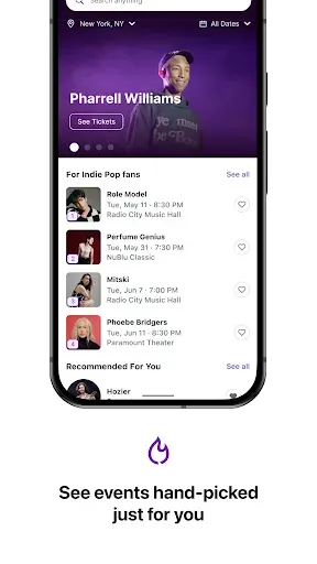 Скриншот 1 — StubHub - Live Event Tickets