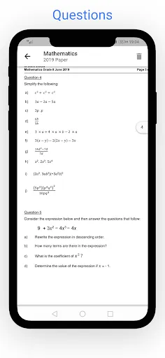Скриншот 5 — Past Papers
