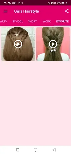 Скриншот 6 — Girls Hairstyle Step By Step