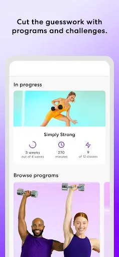 Скриншот 4 — obé | Fitness for women