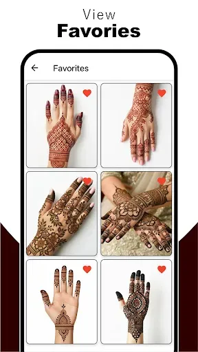 Скриншот 3 — Mehndi Design 2026 - Offline