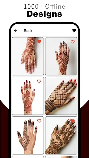 Скриншот 6 — Mehndi Design 2026 - Offline