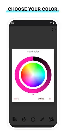 Скриншот 2 — Screen Flashlight – Night lamp