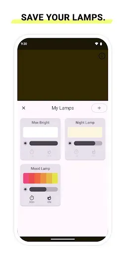 Скриншот 5 — Screen Flashlight – Night lamp