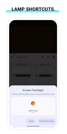Скриншот 6 — Screen Flashlight – Night lamp