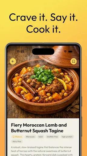 Скриншот 1 — Dashi - Recipe App