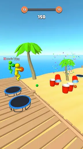 Скриншот 4 — Jump Dunk 3D