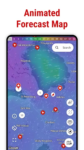 Скриншот 4 — Windfinder: ветер и погода