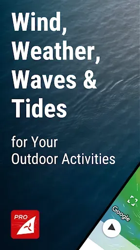 Скриншот 1 — Windfinder Pro: Wind & Weather