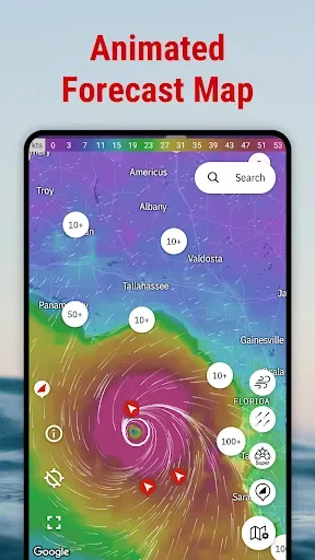 Скриншот 4 — Windfinder Pro: Wind & Weather