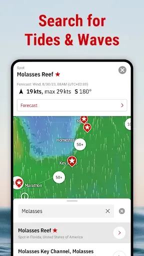 Скриншот 7 — Windfinder Pro: Wind & Weather