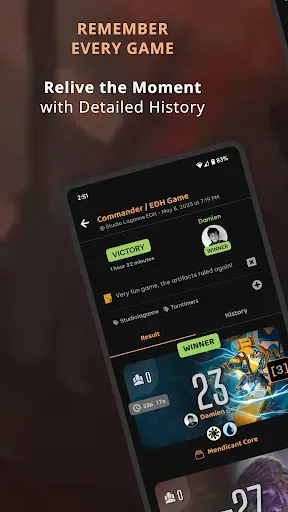 Скриншот 5 — MTG Life Counter: Mythic Tools