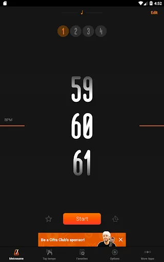 Скриншот 6 — Metronome Cifra Club