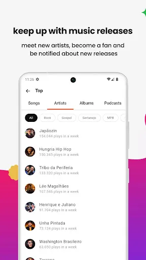 Скриншот 3 — Palco MP3: Listen and download