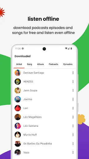 Скриншот 8 — Palco MP3: Listen and download