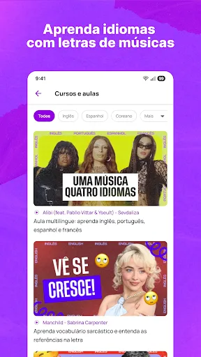 Скриншот 6 — Letras - Letras de músicas