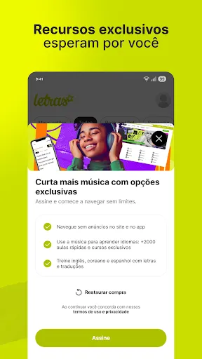 Скриншот 7 — Letras - Letras de músicas