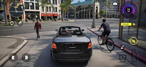 Скриншот 4 — Car Driving City Racing Sim 3D