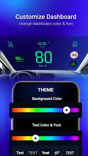 Скриншот 4 — Car Dashboard Speedometer HUD