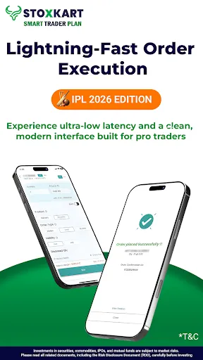 Скриншот 8 — Stoxkart: Stocks & Trading App