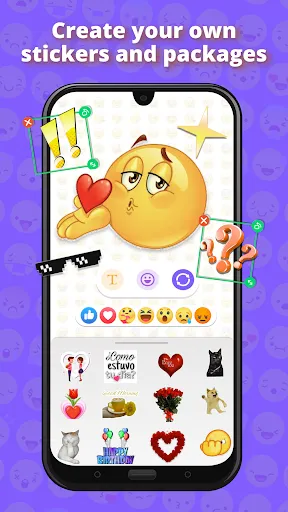 Скриншот 3 — Anim live sticker-WAStickerApp