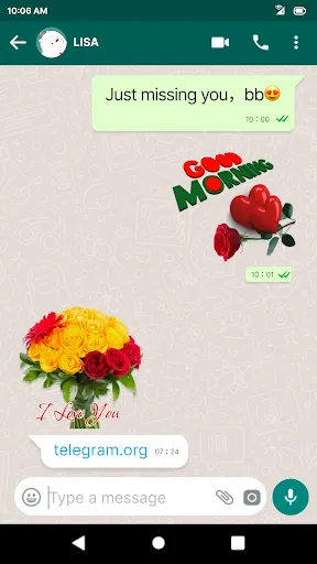 Скриншот 6 — Anim live sticker-WAStickerApp
