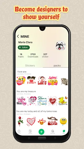 Скриншот 5 — HD Sticker&Pack WAStickersApps