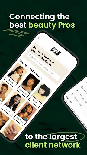 Скриншот 1 — StyleSeat: Book Hair & Beauty