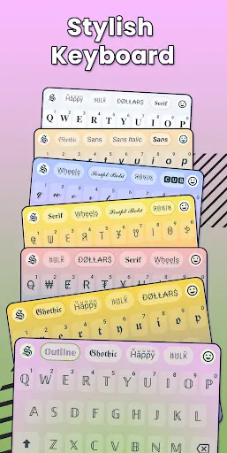 Скриншот 8 — Stylish Keyboard-Fonts & Emoji