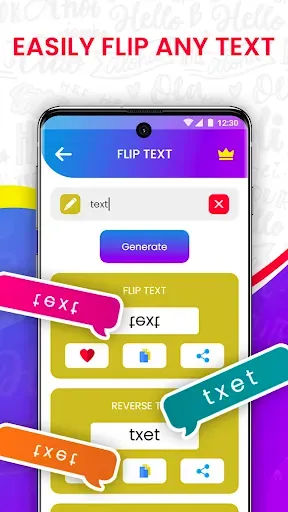 Скриншот 8 — Fancy Text Style : Cool Fonts