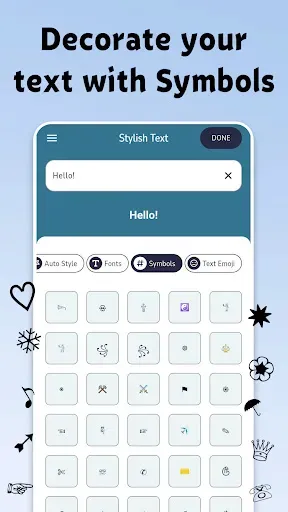 Скриншот 5 — Шрифты, Эмодзи - Stylish Text