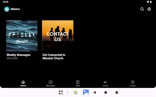 Скриншот 4 — Mission Church App