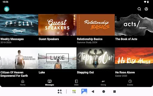 Скриншот 5 — Mission Church App