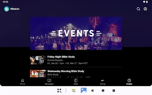 Скриншот 6 — Mission Church App