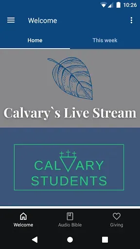 Скриншот 1 — Calvary Baptist Ball Ground