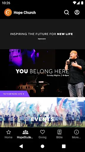 Скриншот 2 — Hope Church Springfield