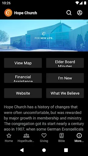 Скриншот 3 — Hope Church Springfield