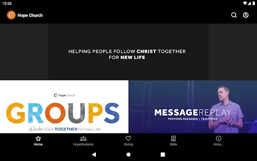 Скриншот 4 — Hope Church Springfield