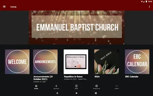Скриншот 7 — Emmanuel Baptist Church - MS