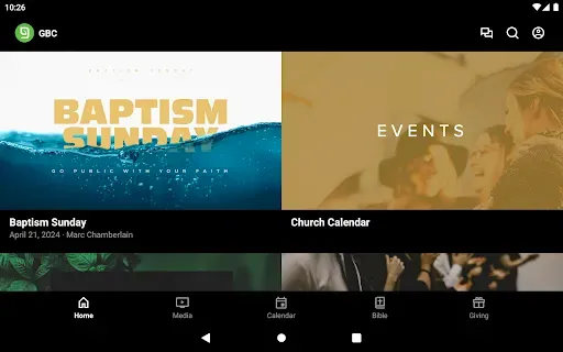 Скриншот 4 — Genesis Bible Church Scio