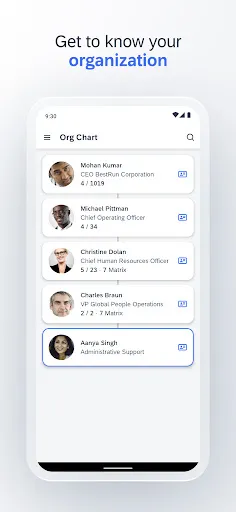 Скриншот 3 — SAP SuccessFactors Mobile