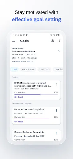 Скриншот 6 — SAP SuccessFactors Mobile