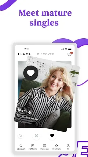 Скриншот 7 — Senior Match: Mature Dating