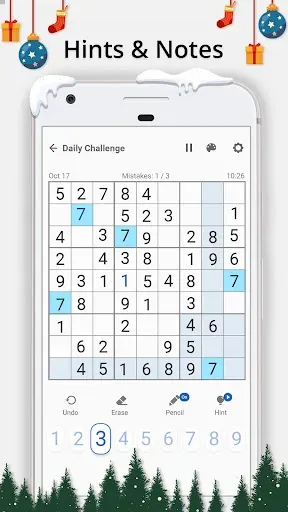 Скриншот 5 — Sudoku Puzzles: Fun Math Game