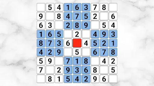 Скриншот 2 — Sudoku 75 Levels